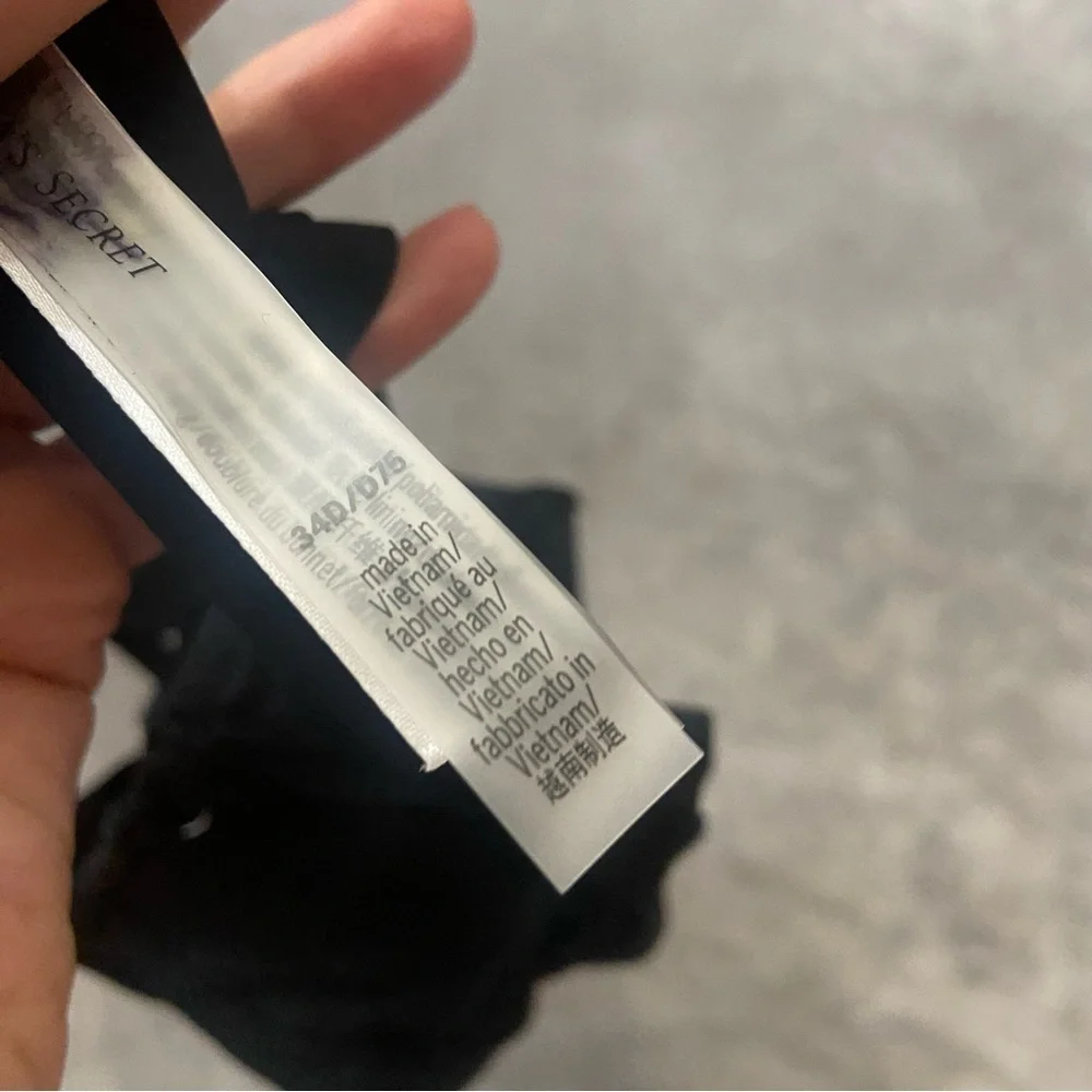 New! Victoria’s Secret Shine Strap Unlined Push Up Bikini Swim Top 4471 - Picture 9 of 11